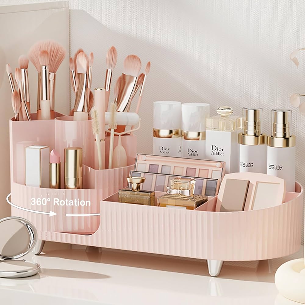 360? Spinning Vanity Organizer for Cosmetics