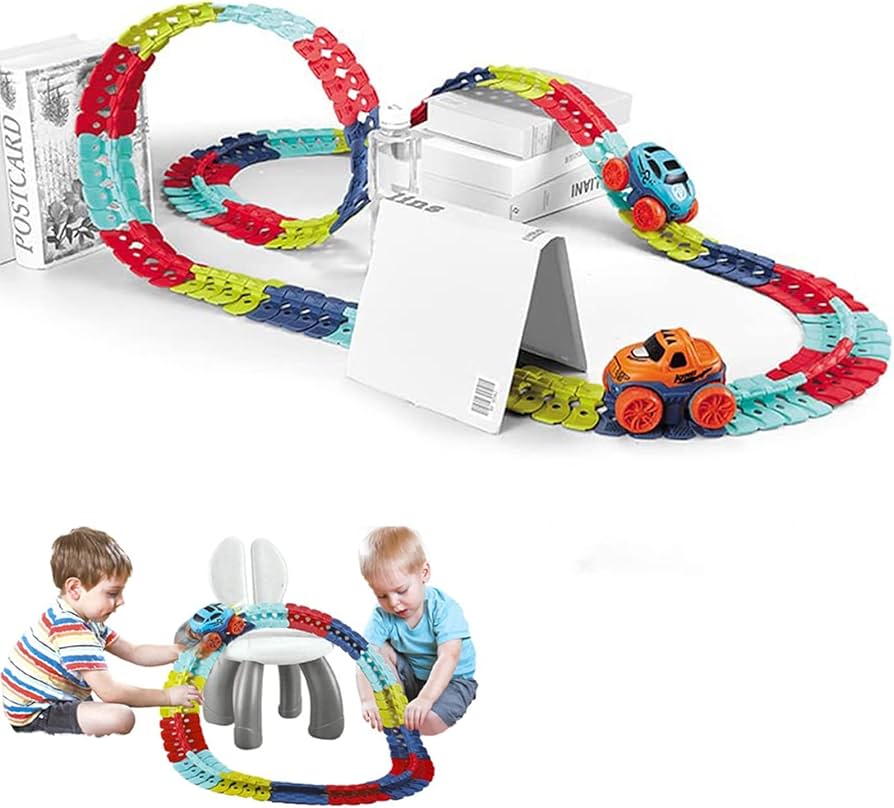 138 Pcs Ultimate Race Car Action Set
