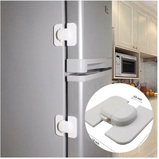 Durable Tough Build Fridge Door Lock Clip System