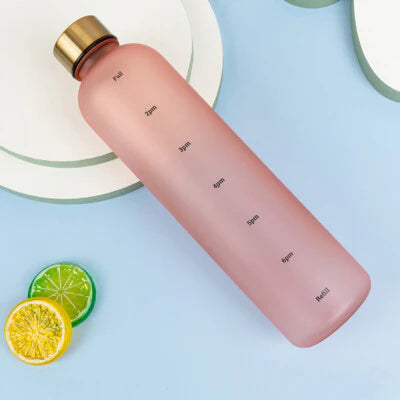 Plastic Frosted Water Bottle