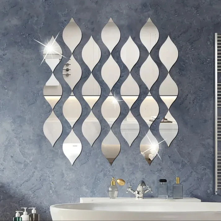 12 Pcs Acrylic Wall Art Decals For Contemporary Home Decor