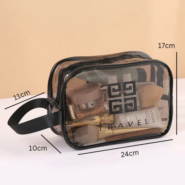 See-Through Travel Case With Zipper