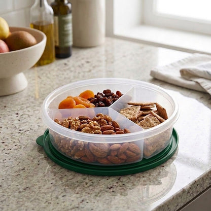 3 Compartment Plastic Food Container Box