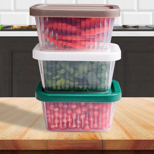 3Pcs Multipurpose Crinkle Food Container 150ml