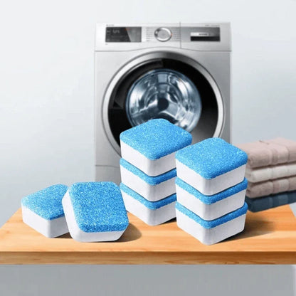 12Pcs Washing Machine Cleaning Tablets Deep Cleaning & Odor Removal