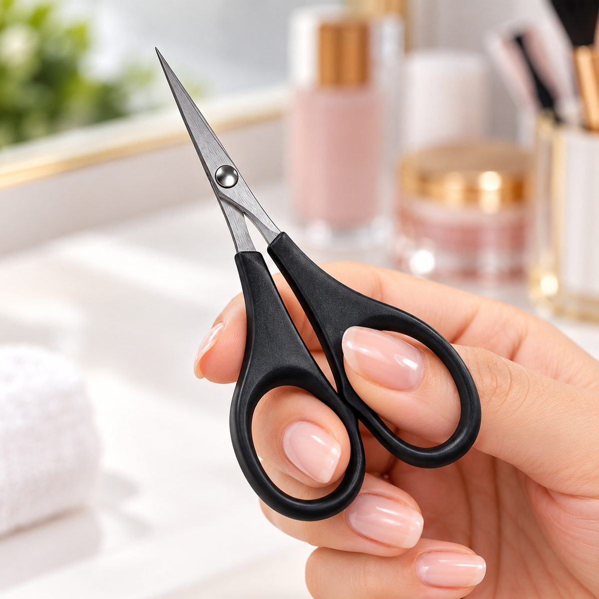 1. Manicure Scissors with Sharp Pointed Blades – Beauty Care Tool