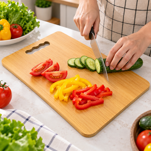1. Rectangular Fruit Cutting Board – Practical Kitchen Prep Board