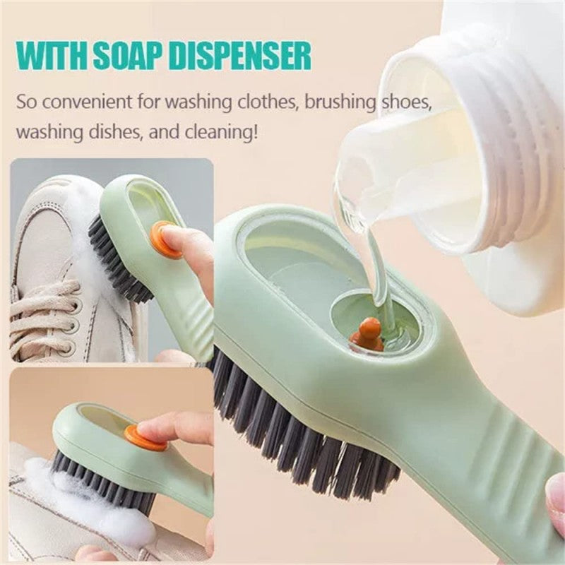 2-Pack Soap Dispensing Cleaning Brushes