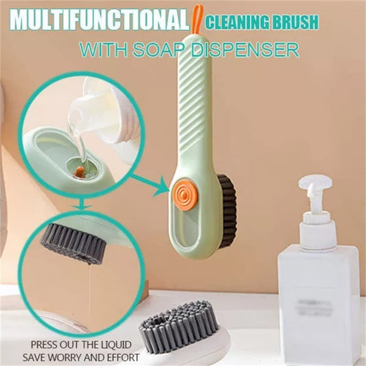 2-Pack Soap Dispensing Cleaning Brushes