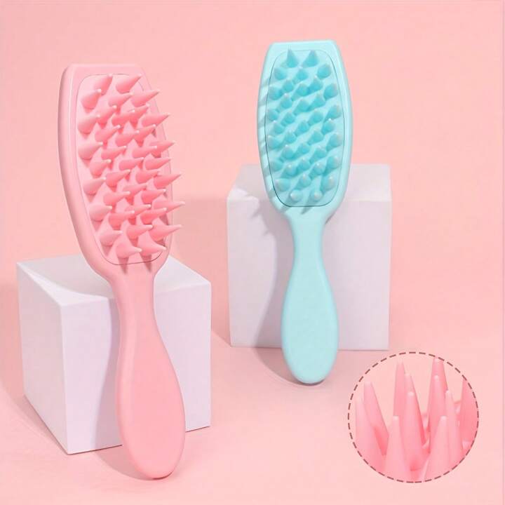 Silicon Comfort Grip Hair Brush