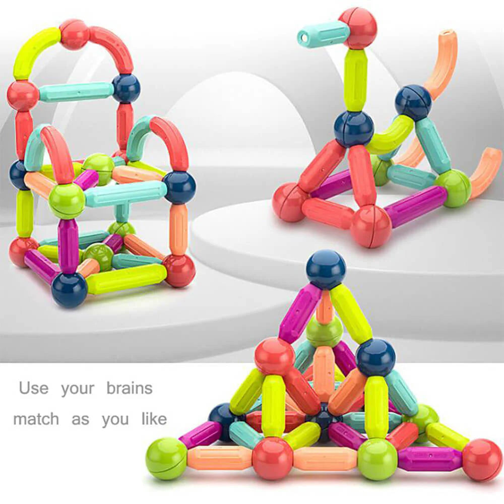 Creative Learning Magnetic Toy Set – 36 Pieces