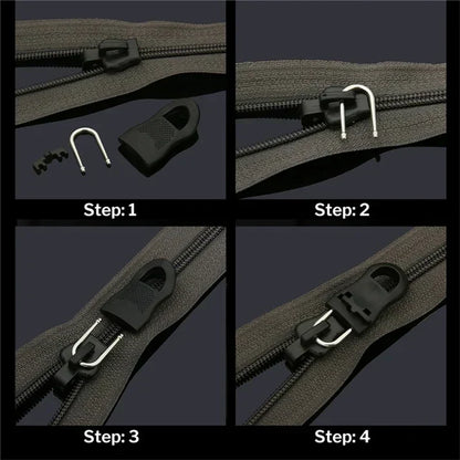 10 Pcs Multi-Use Replacement Zipper Pulls Kit