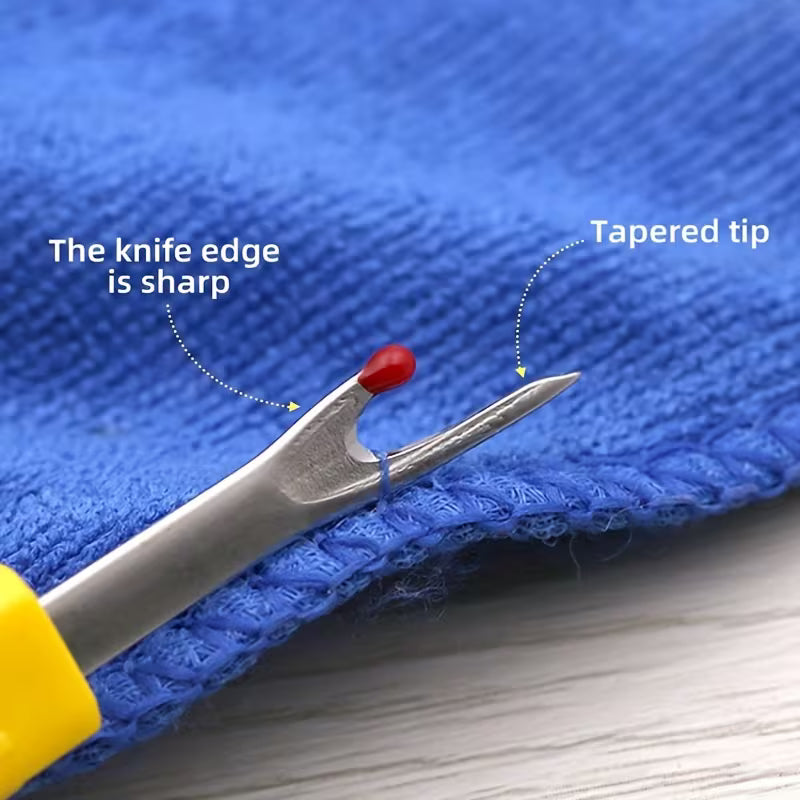 2Pcs Sewing Thread Remover – Handy Seam Ripper for Easy Stitch Removal