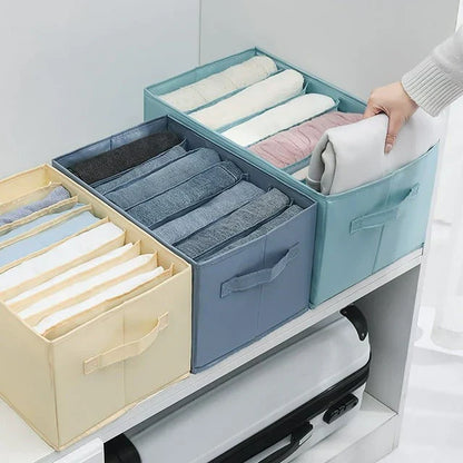 7 Grid Multi-Purpose Cloths Organizer Box