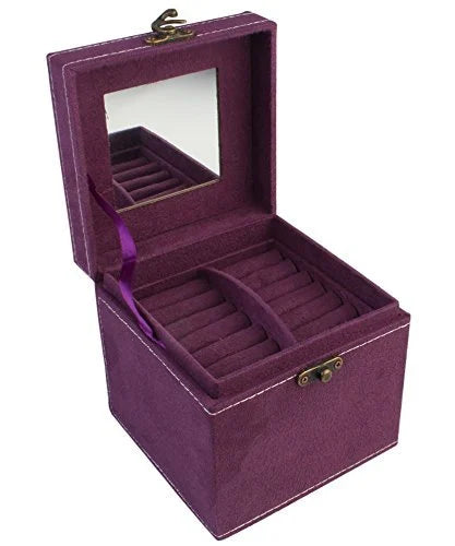 Velvet Jewelry Storage Tray (3 Layers)