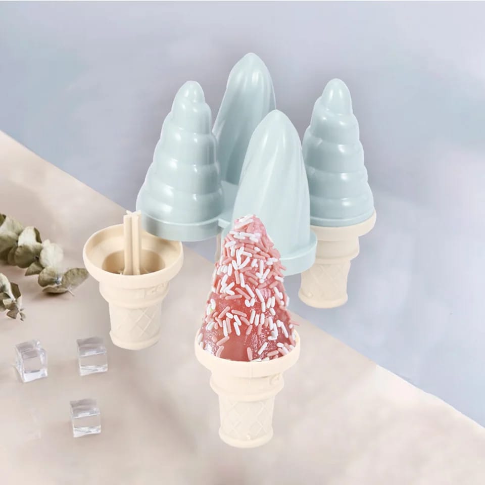 4 Pcs Cone Making Molds