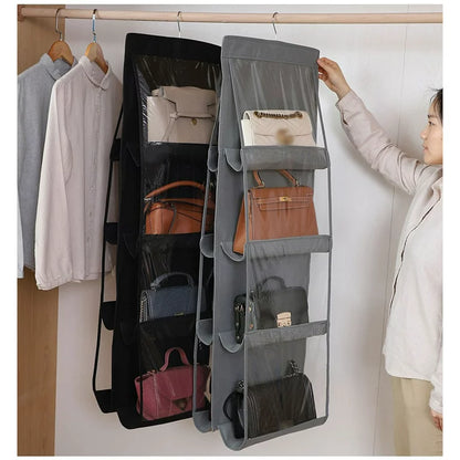 3 Pcs 6 Pocket Bag Organizer