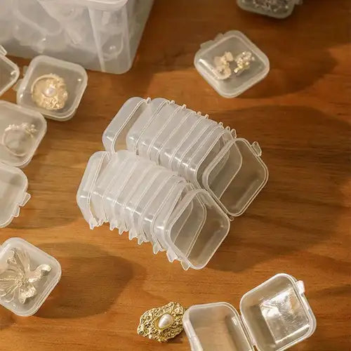 Transparent Mini Jewelry Storage Box