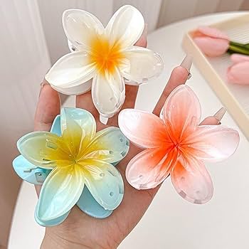 3Pcs Flower Hair Clip, Health and Beauty 