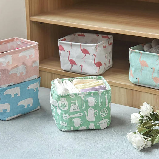 3Pcs Mini Folding Basket