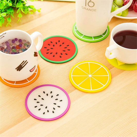 1Pc Fruit Shape Silicone Cup Pad