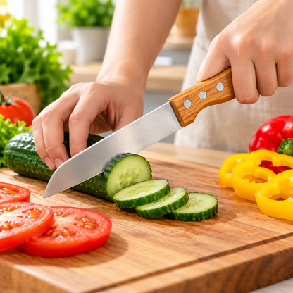 3 Piece Stainless Steel Cutting Knife Set Kitchen Essentials