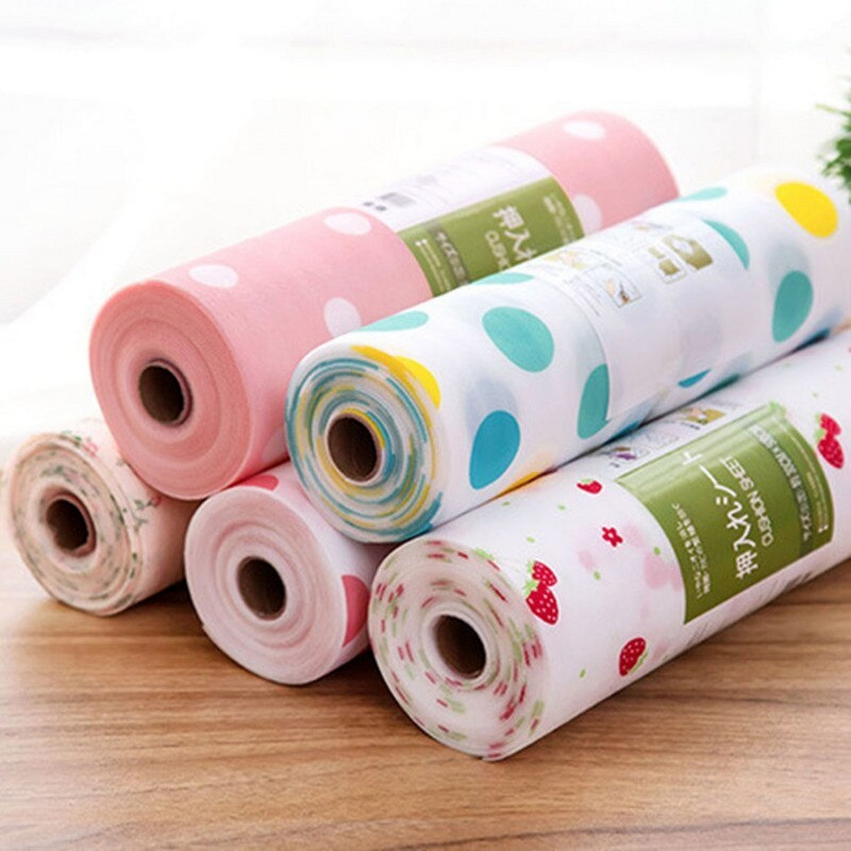 1 Roll Anti Slip Kitchen Cupboard Liners Mat Roll