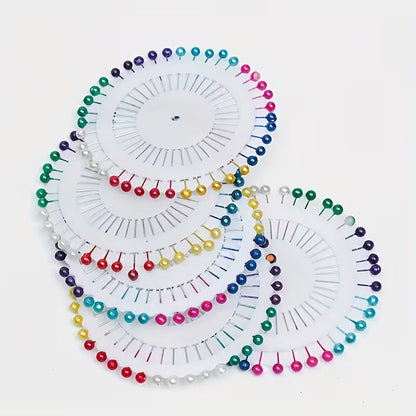 Pearl Style Hijab Pins Multi Color Decorative Scarf Pins
