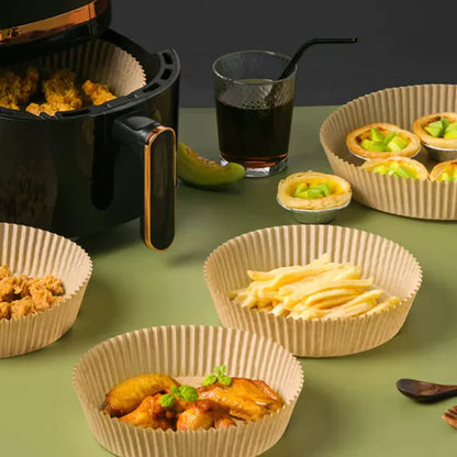 50pcs Nonstick Air Fryer Paper Plates