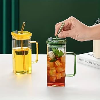 Minimalist Square Drinking Glass