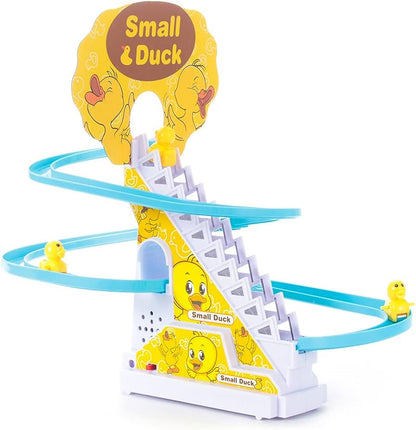 Ducks Roller Coaster Toy with Flashing LED Lights and Music