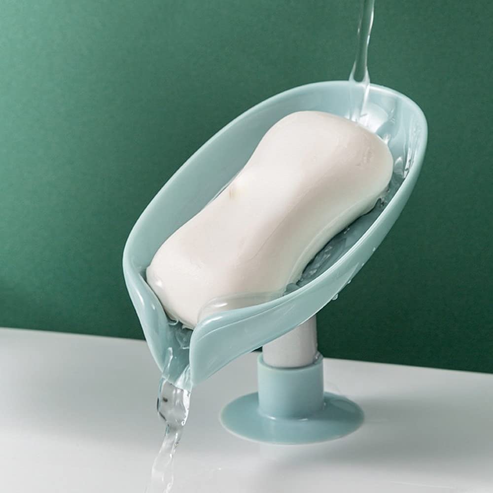 1Pcs Self Draining Soap Tray Keep Soap Dry & Organized