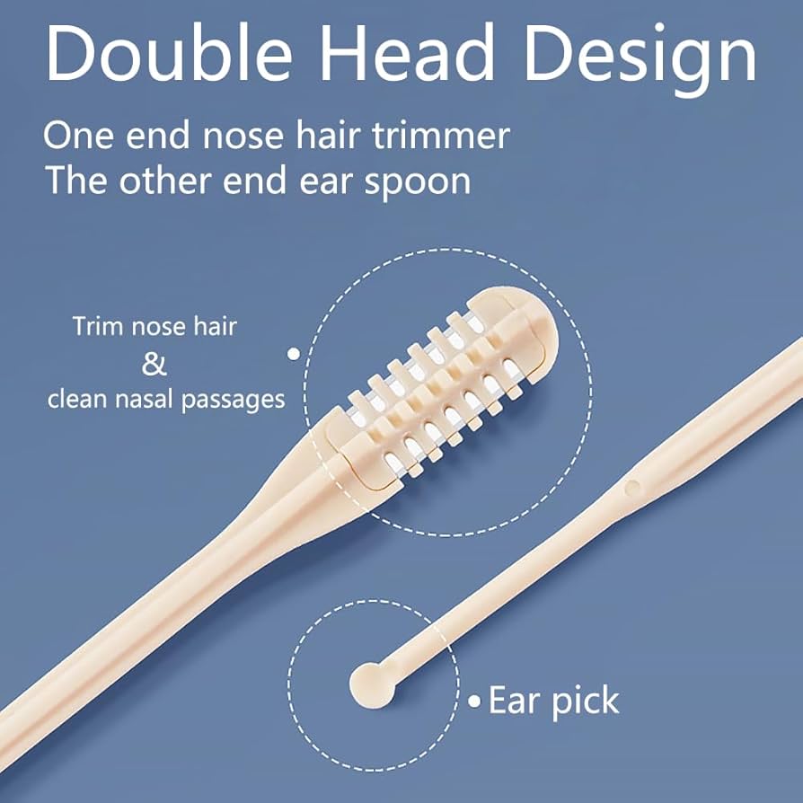 Portable Nose Hair Trimmer Kit (2-Pcs)