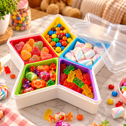 Multipurpose Masala Storage Box Colorful Spice Organizer With Clear Lid
