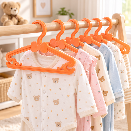 6-Piece Baby Hanger Set – Clothes Hangers for Infants & Toddlers