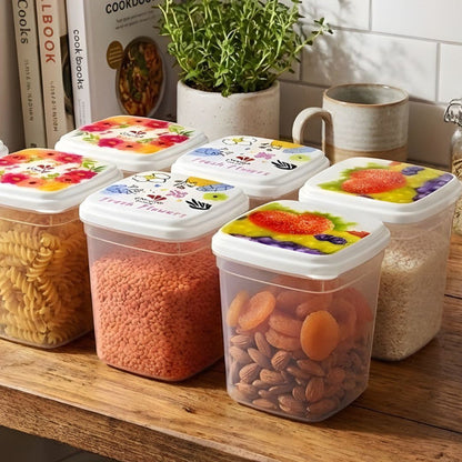 6-Piece Multipurpose Storage Jar Set – 250ml
