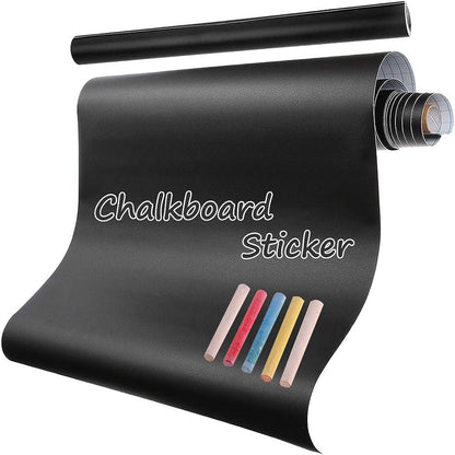 Large Self-Adhesive Chalkboard | Erasable Chalkboard Sticker (90x100cm)