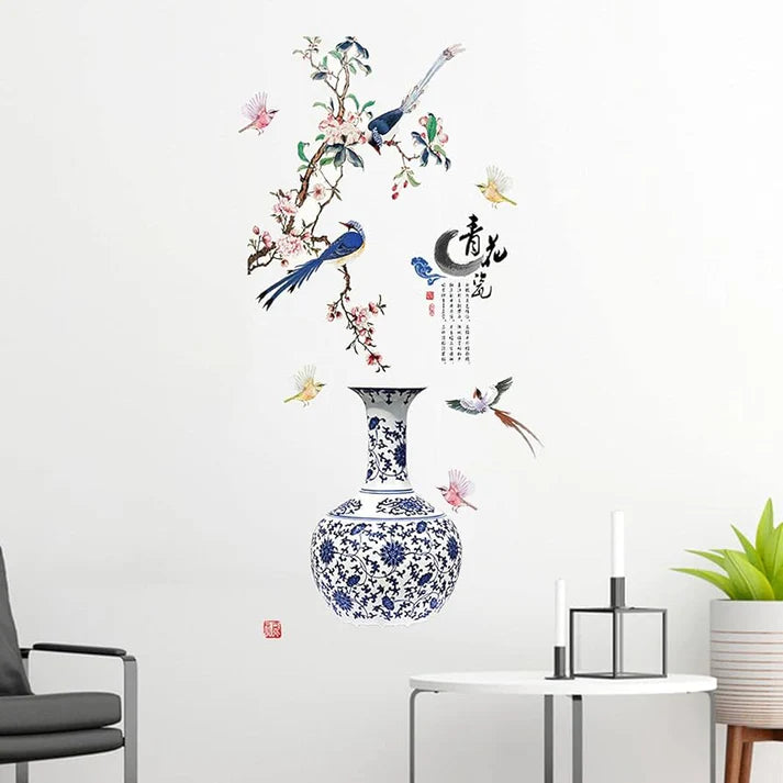 Blossom Vase Wall Sticker