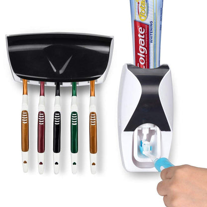 Automatic Toothpaste Black Holder