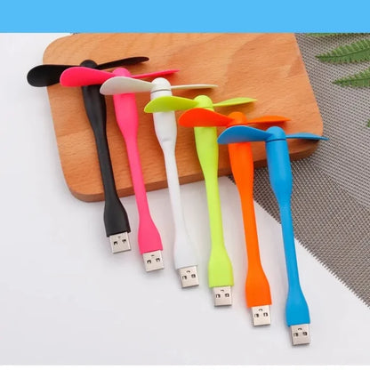 3 Pcs Windy Whiz Mini USB Fans