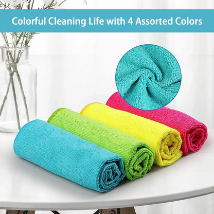 6PCS High Absorbency Reusable Microfiber Cloth Set