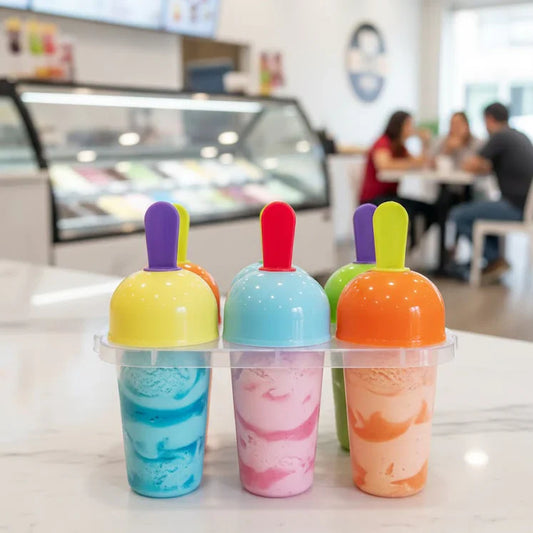 6 Piece Kids’ Popsicle Maker Safe & Easy To Use