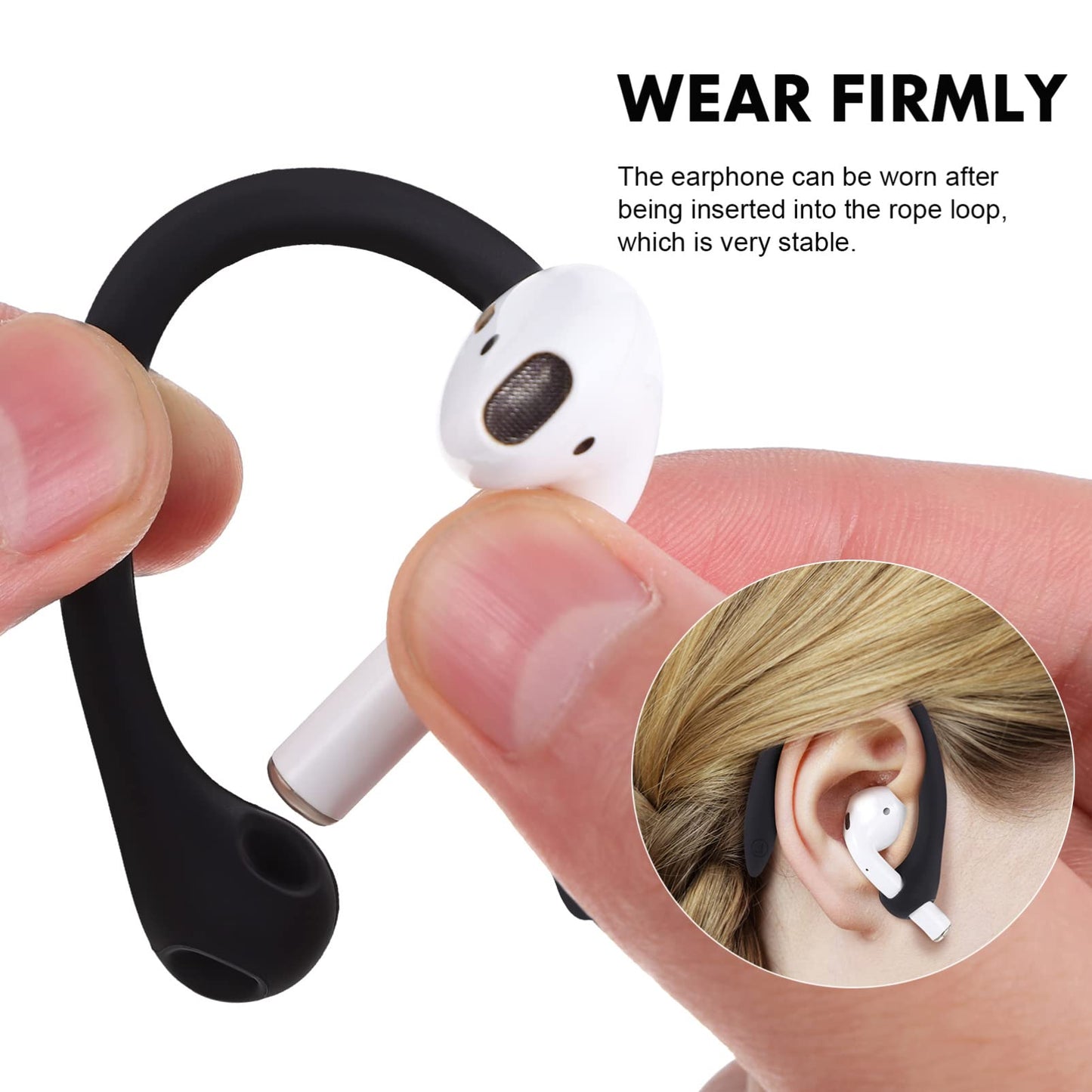 1 Pair Earbud Silicone Covers