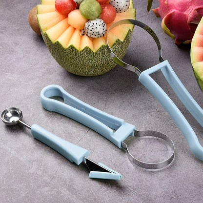 4 In 1 Multi-Function Stainless Steel Fruit Cutter Set