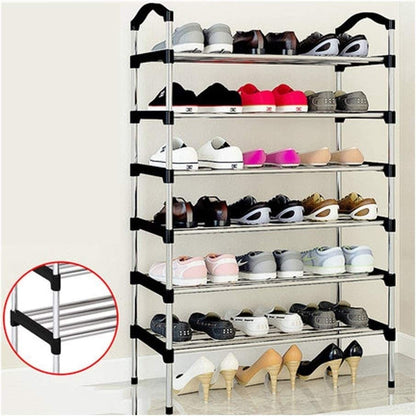 Shoe Bin With 6 Compartments