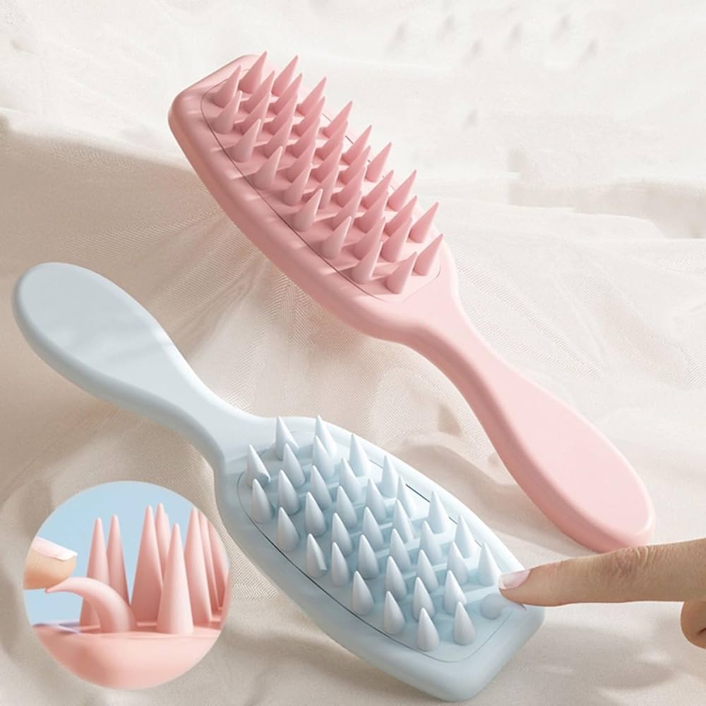 Silicon Comfort Grip Hair Brush