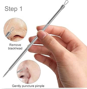 Blackhead & Whitehead Remover Pin