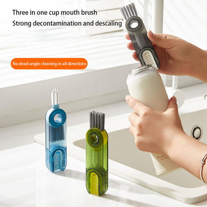 Cup Cleaning Brush 360 Degree-U Shaped Silicone Cup Brush