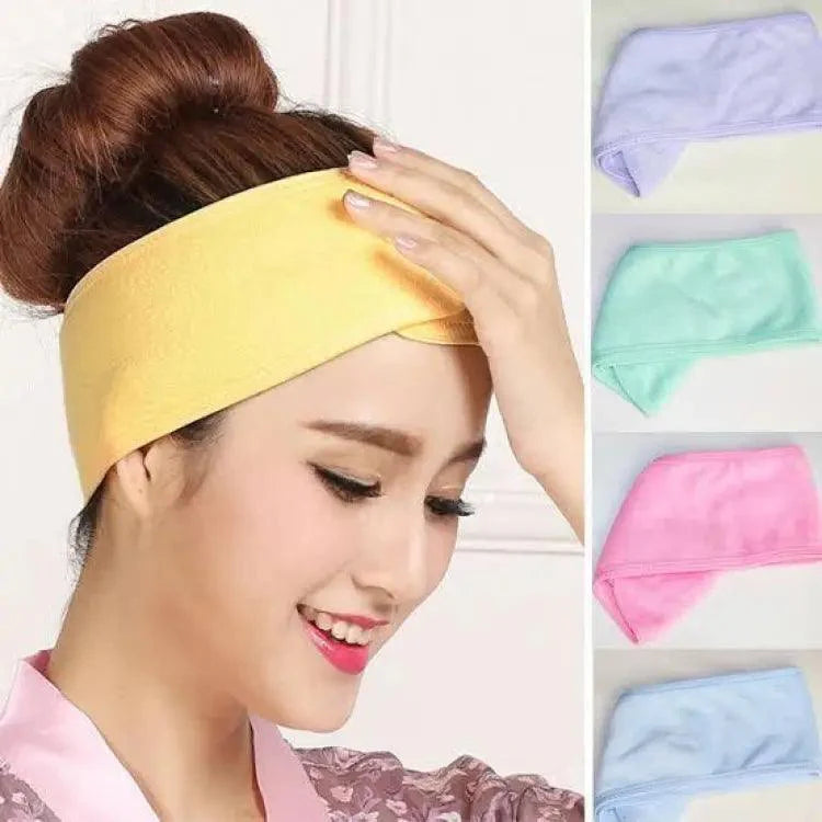 1Pcs Face Wash Headband Soft Makeup & Skincare Hair Band