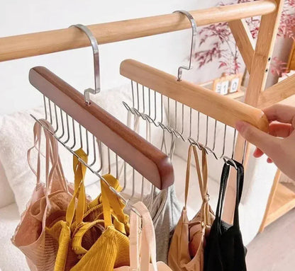 Wooden Multifunctional Hook Hanger (1 PC)